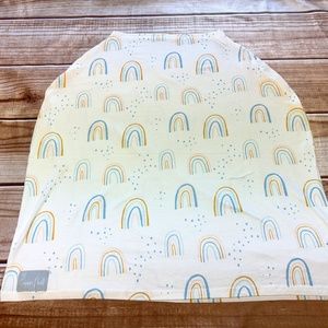 Copper Pearl Multi Use Cover EUC - Blue Rainbows